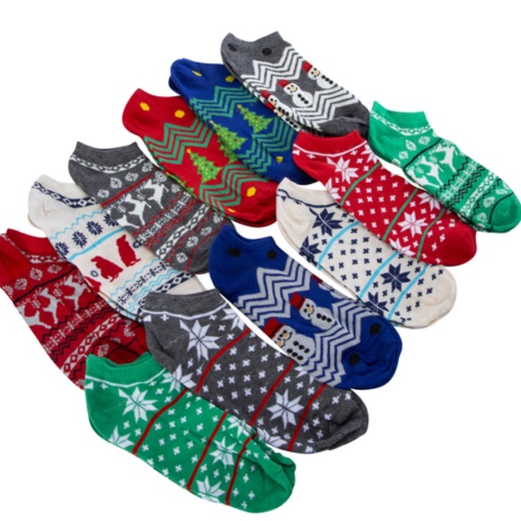 NWT 12 LADIES SOCKS ADVENT CALENDAR - Picture 3 of 3